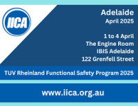 Adelaide: Iica Tuv Functional Safety Engineer Sis Training Adelaide 2026