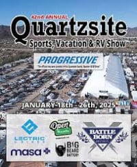The Quartzsite Sports Vacation and RV Show Quartzsite 2027